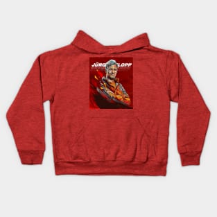 Jürgen Klopp Art Kids Hoodie